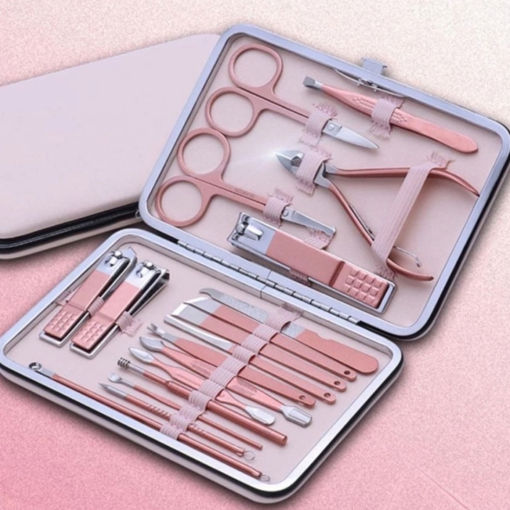 Pink Manicure & Pedicure Set 